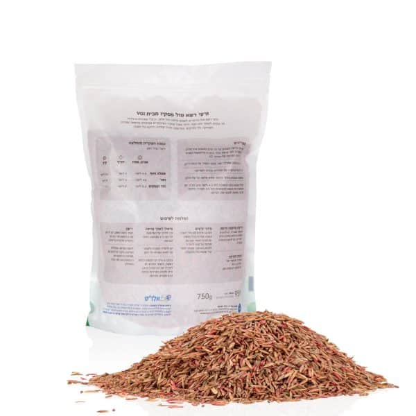 ⁦זרעי דשא לשזרוע 750 גרם טולפסקיו (TALL FESCUE)⁩ – תמונה ⁦2⁩